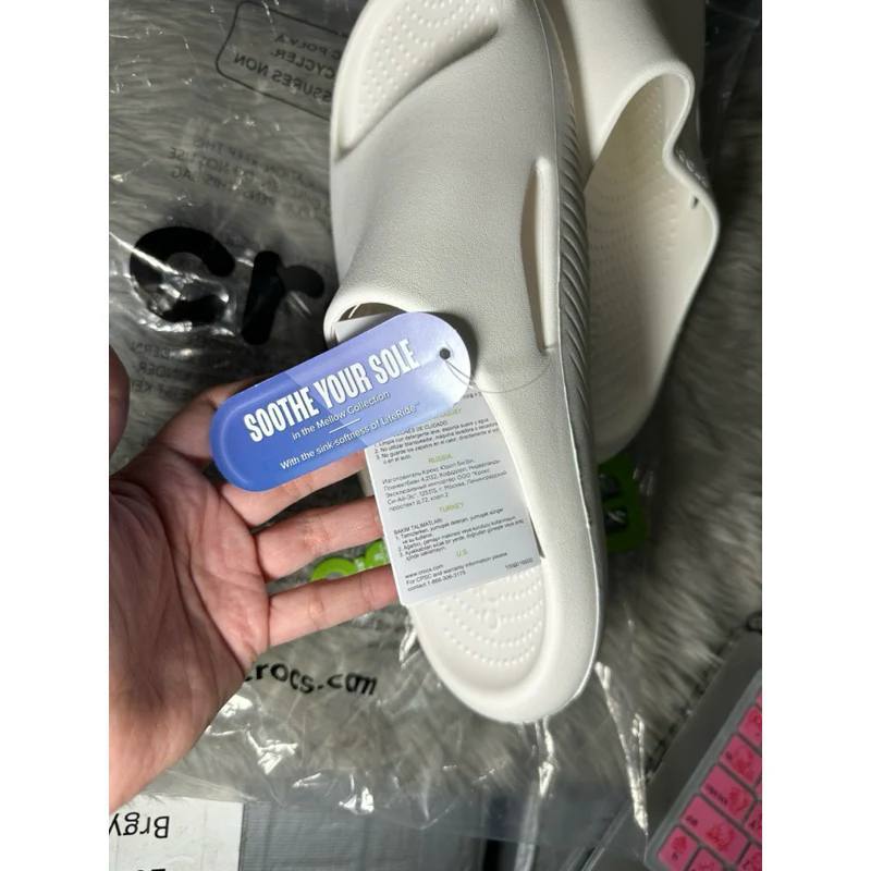 AUTHENTIC/ORIGINAL Mellow Recovery Men Slides in White