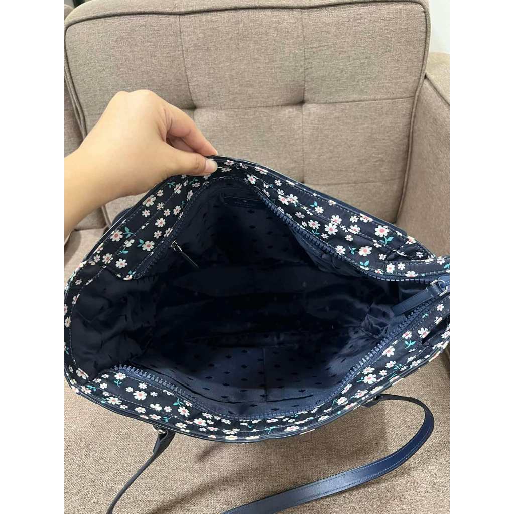 ORIG Preloved KS Jae Floral Large Nylon Tote Baby Bag