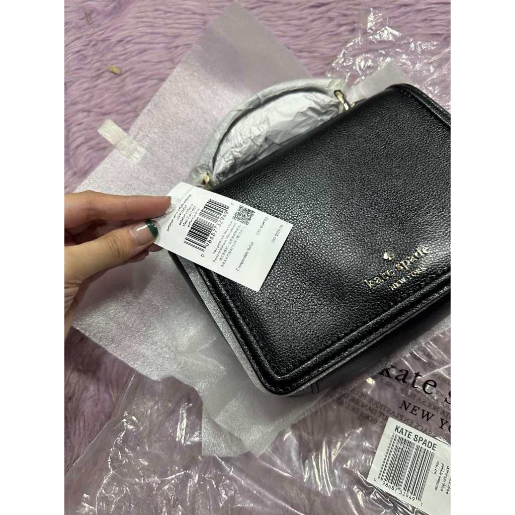 ORIG & IMPORTED KS Patterson Drive Maisie Top Handle Small Flap Black Bag
