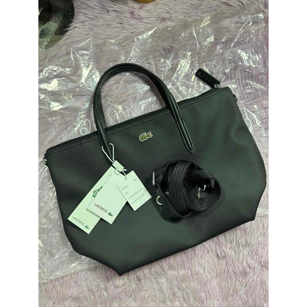 ORIG & IMPORTED LCT Concept Small Strap Tote Black Crossbody Bag