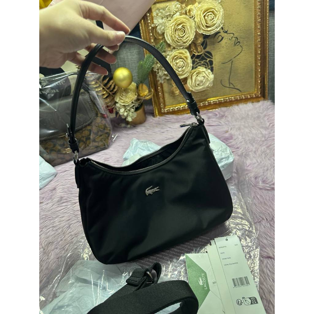 ORIG Preloved LCT Izzie Shoulder Black Nylon Bag