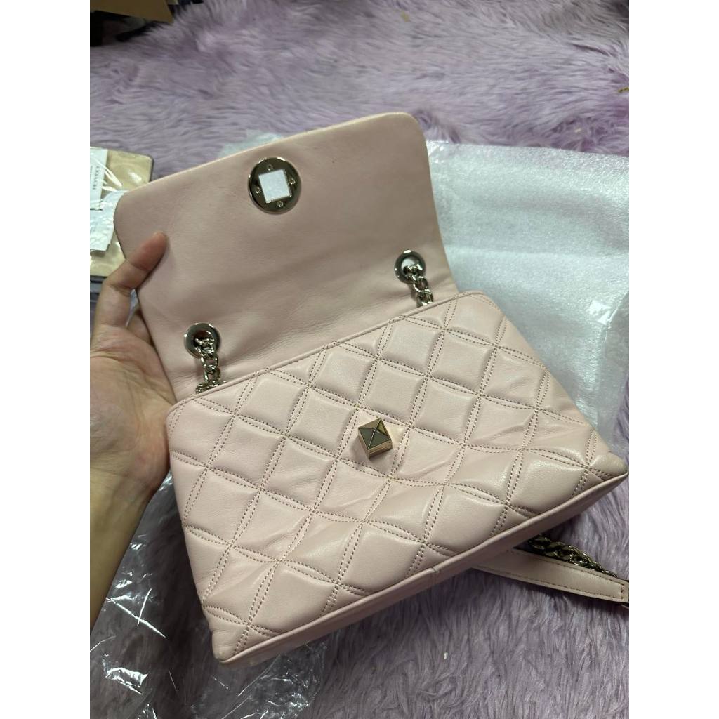 ORIG Preloved KS Natalia Small Flap Crossbody Pink Bag