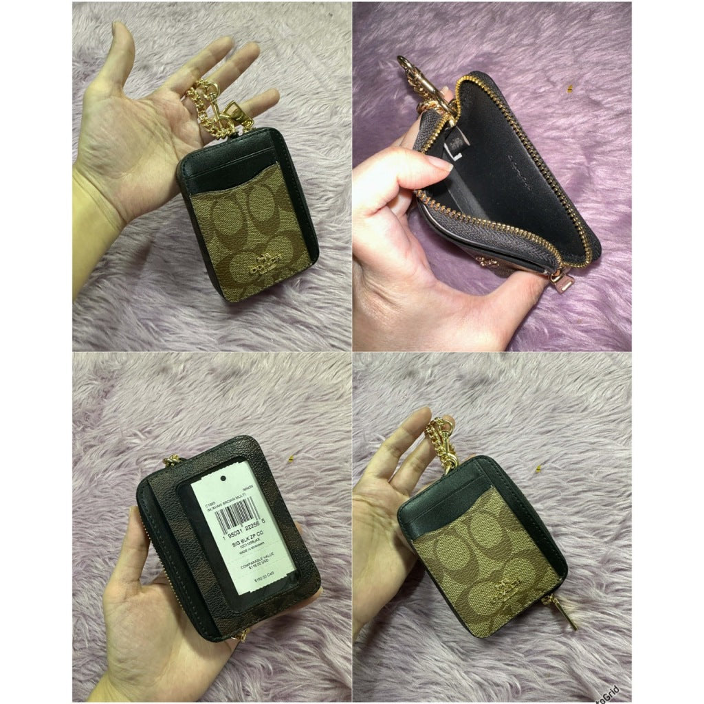 ORIG/IMPORTED ❤️ CCH ZIP CARD CASE WALLET COIN PURSE