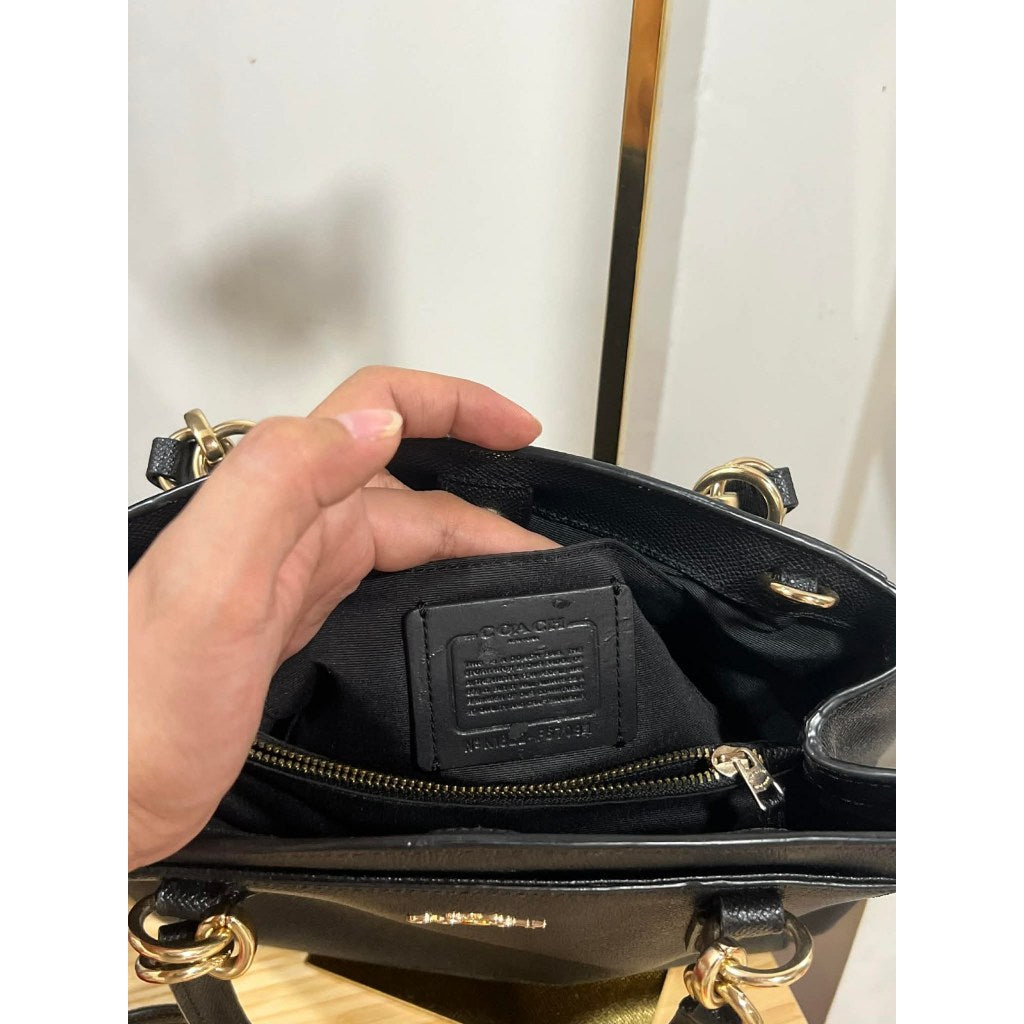 ORIG Preloved CCH Minetta Crossbody Satchel Black Bag