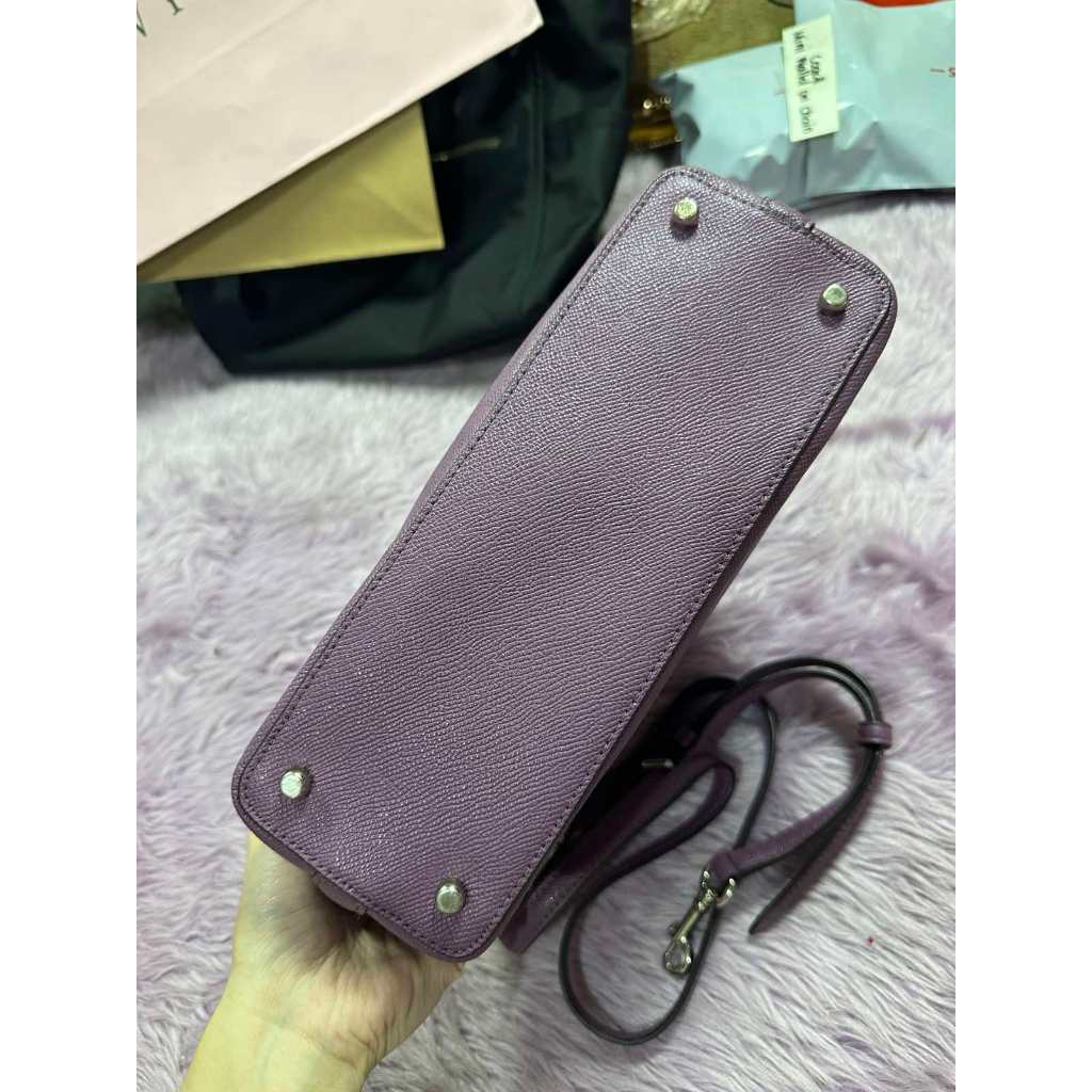 ORIG Preloved CCH Mini Sierra Satchel Dome Bag Dusty Lavender Purple