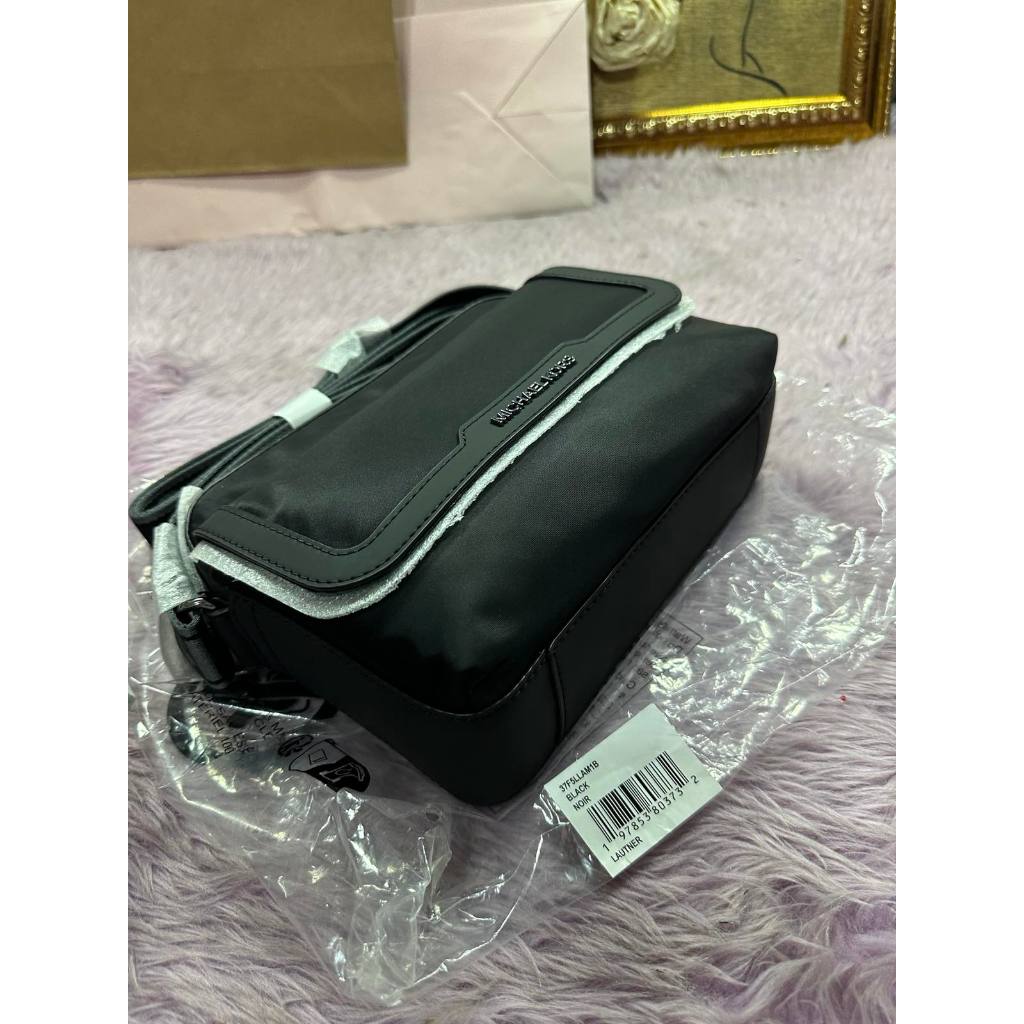 ORIG & IMPORTED MK Lautner Medium Nylon Camera Black Men Bag