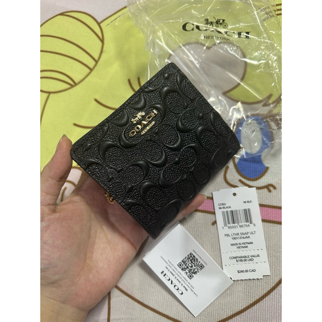 ORIG & IMPORTED CCH SMALL SNAP WALLET COIN PURSE