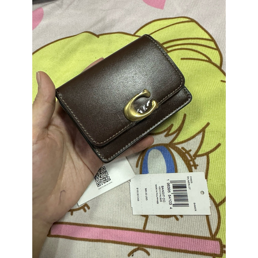 ORIG CCH Retail Bandit Card Case Small Flap Wallet