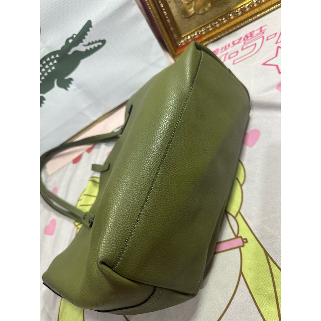 ORIG Preloved CCH Market Green Large Tote Bag