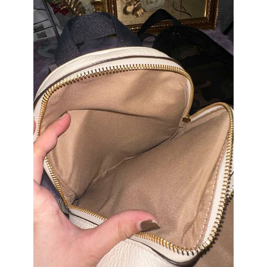 ORIG Preloved CCH Mini Court Backpack White Bag
