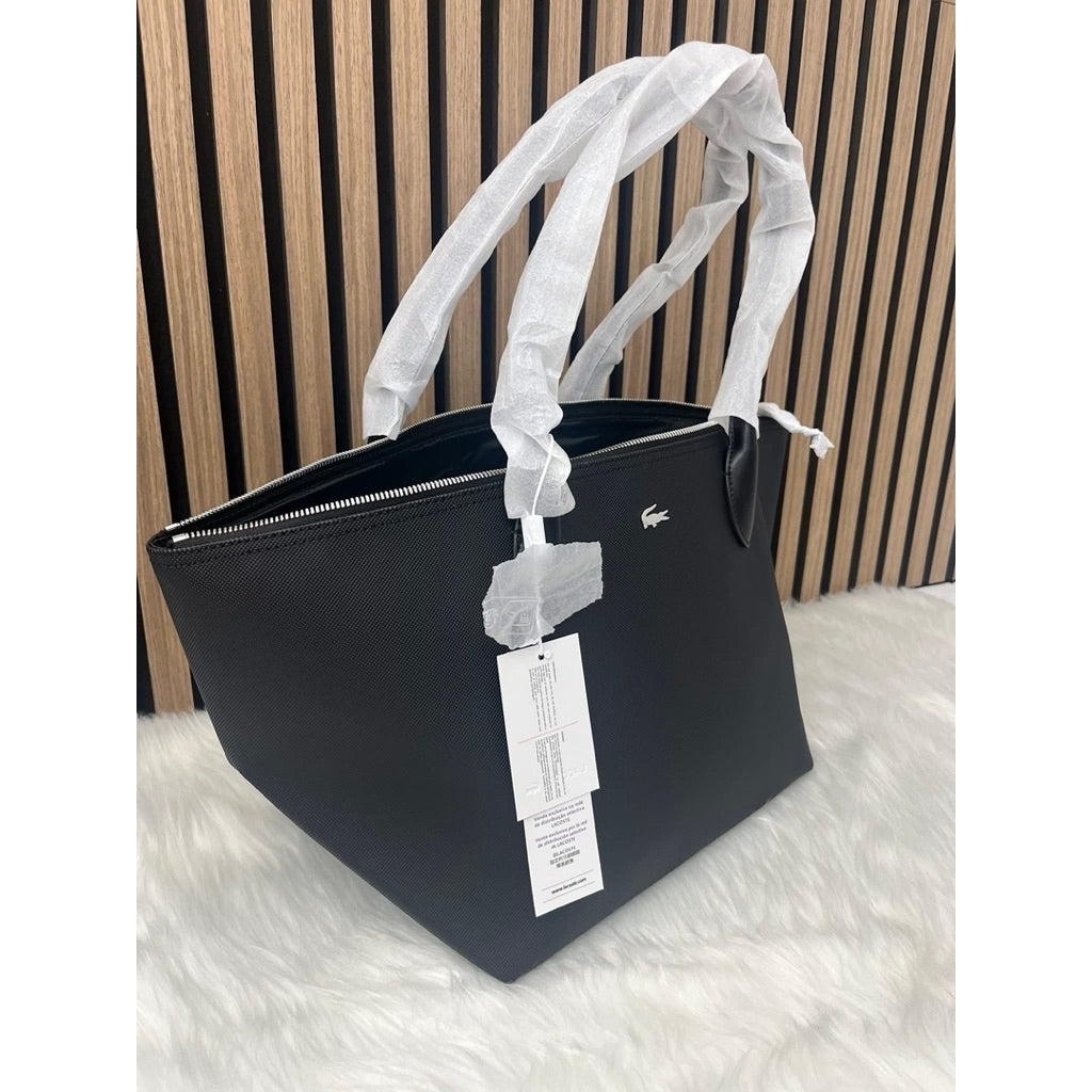 ORIG & IMPORTED LCT Large Athena Shopping Tote Black Bag