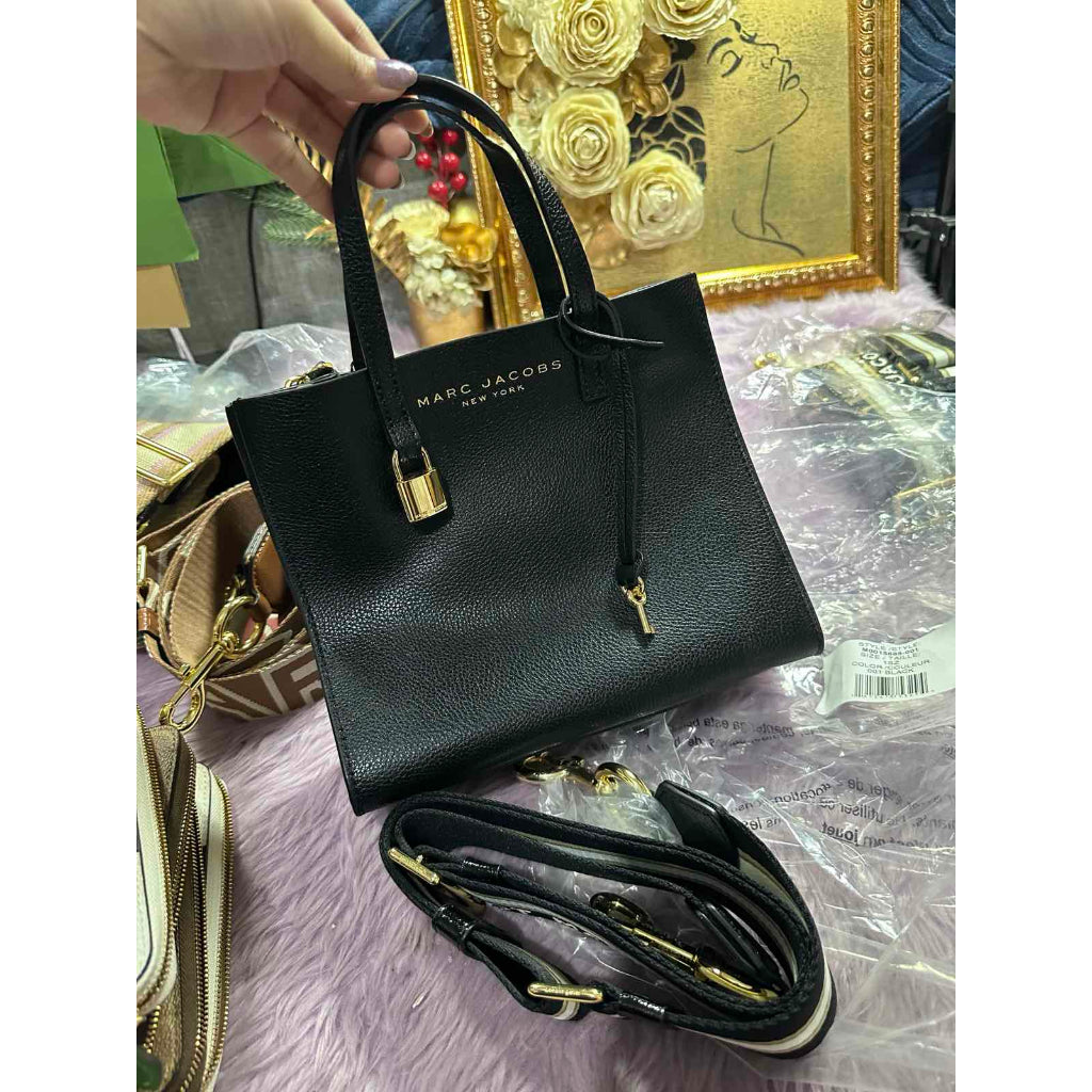 ORIG & IMPORTED MJ Mini Grind Tote Bag in Black