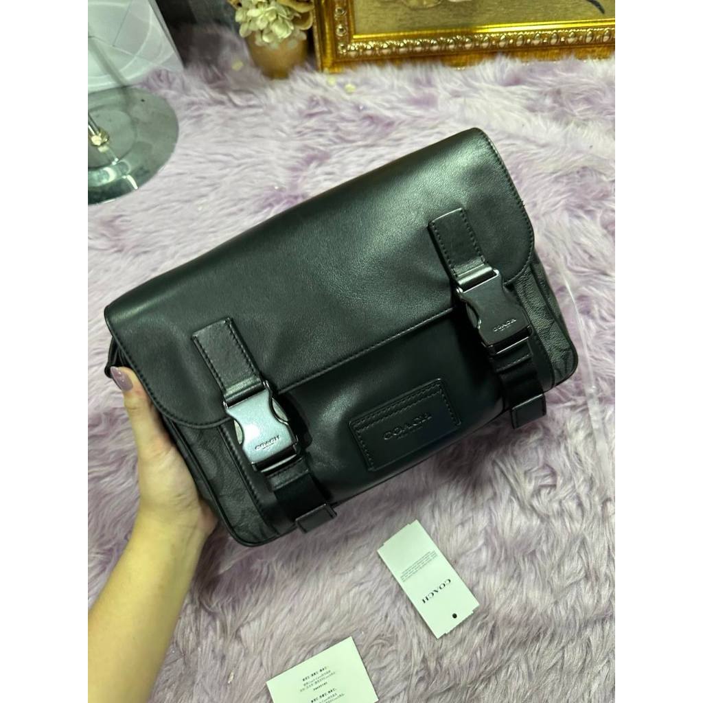 ORIG Preloved CCH Track Crossbody Men Black Bag
