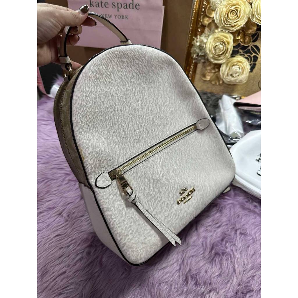 ORIG Preloved CCH Jordyn Leather Backpack White Bag