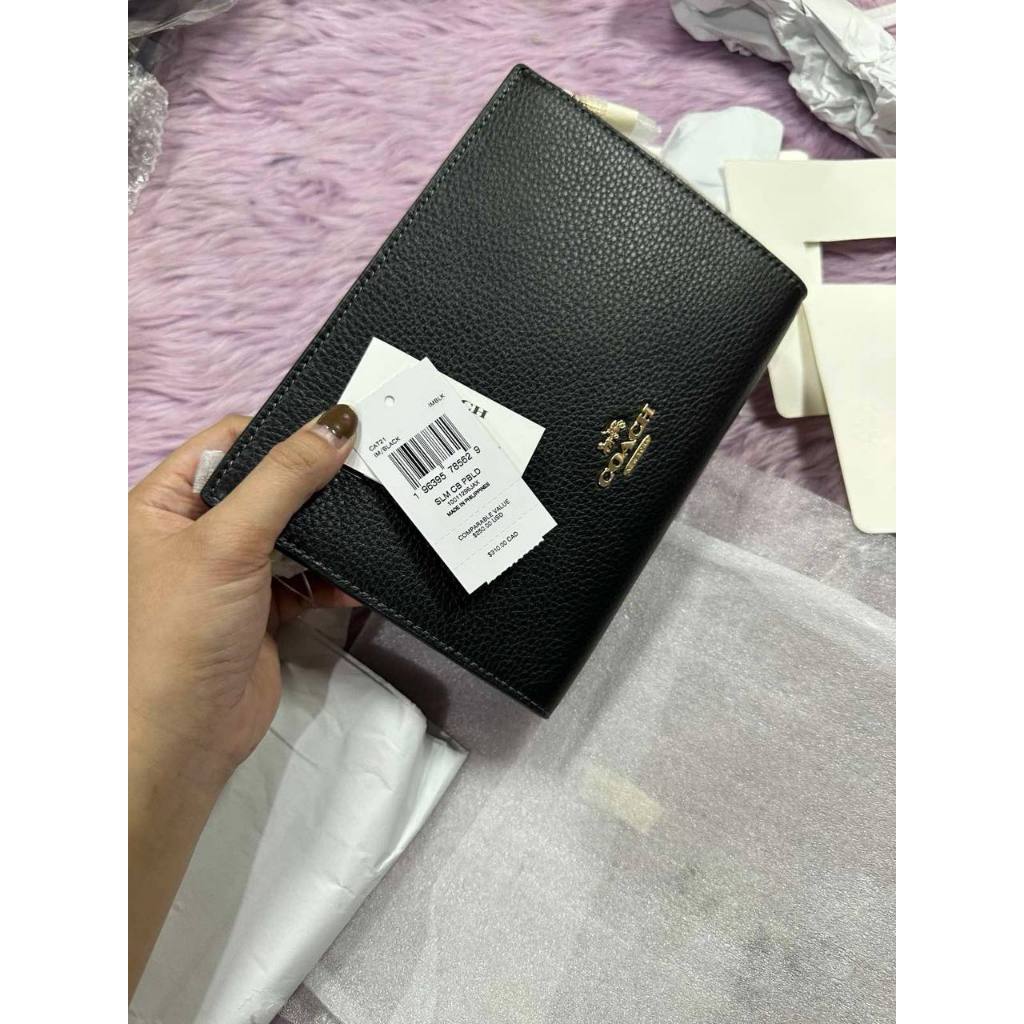 ORIG & IMPORTED CCH Slim Crossbody Small Black Bag