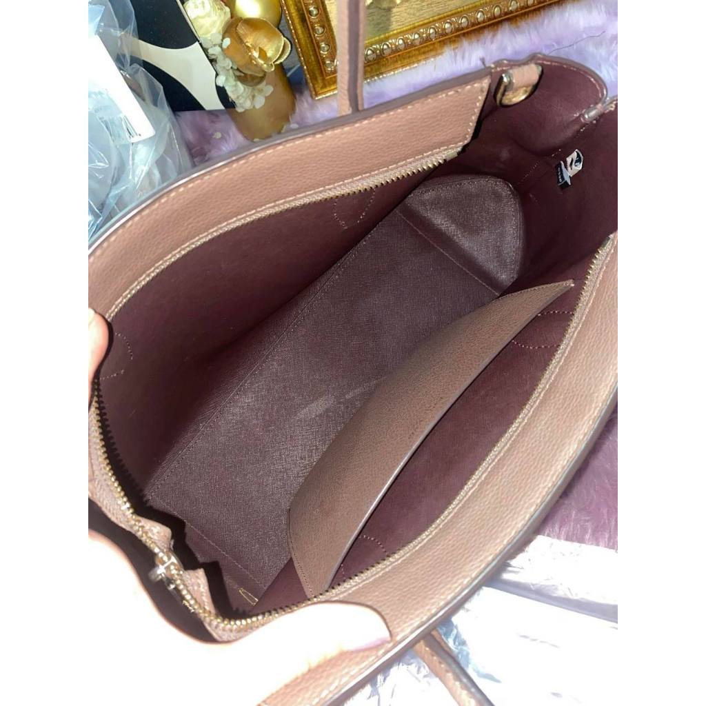 ORIG Preloved KS Eva Medium Satchel Brown Bag