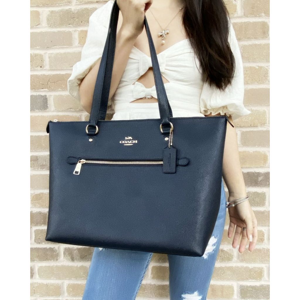 ORIG Preloved CCH Gallery Tote Navy Blue Bag