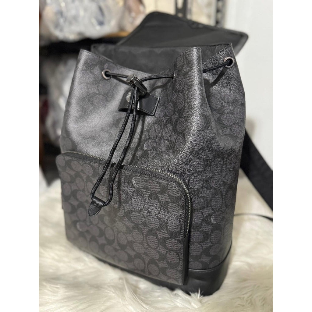 ORIG & IMPORTED CCH Turner Backpack In Signature Canvas Black Men Bag