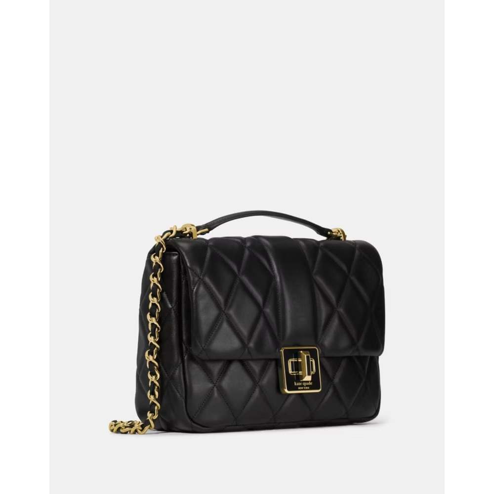ORIG & IMPORTED KS Carey Quilted Small Flap Crossbody