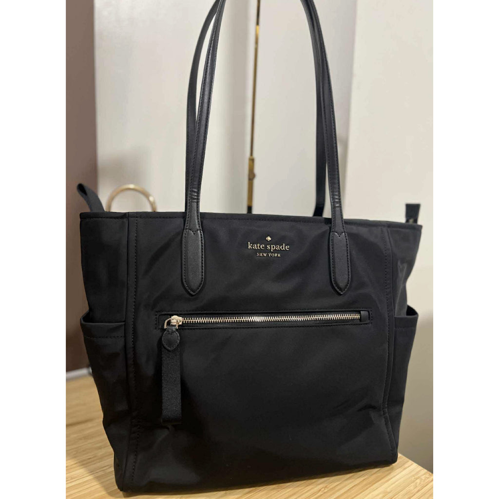 ORIG Preloved KS Chelsea Large Tote Black Nylon Bag