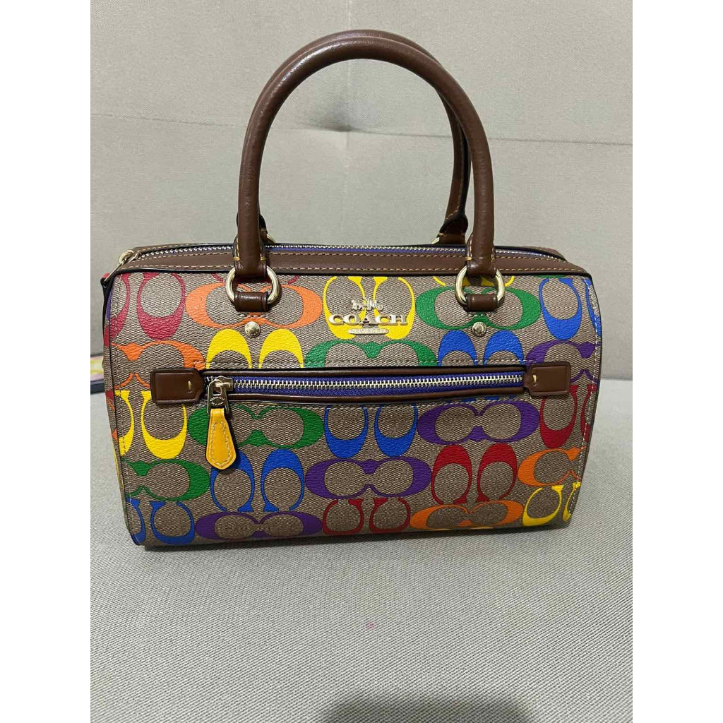 ORIG & IMPORTED CCH Rowan Medium Satchel Rainbow Bag