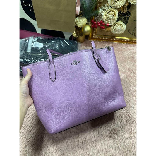 ORIG Preloved CCH Zip Top Tote Purple Bag