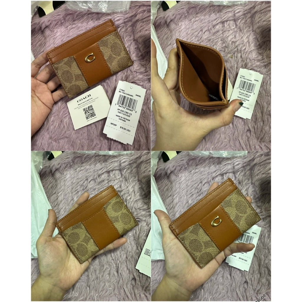ORIG & IMPORTED CCH Essential Slim Id Card Case Holder Wallet for Men / Unisex