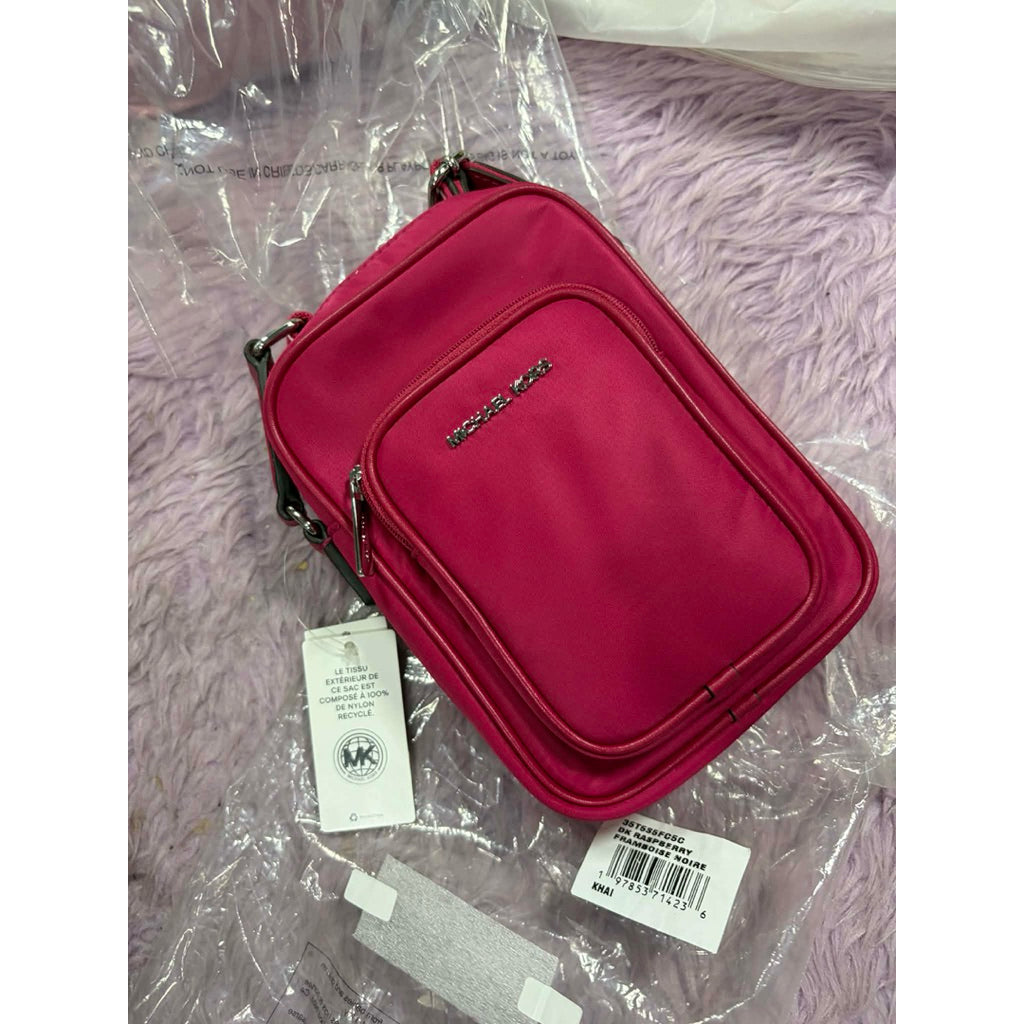 ORIG & IMPORTED MK Khai Nylon Crossbody Small Phone Black Pink Brown Bag