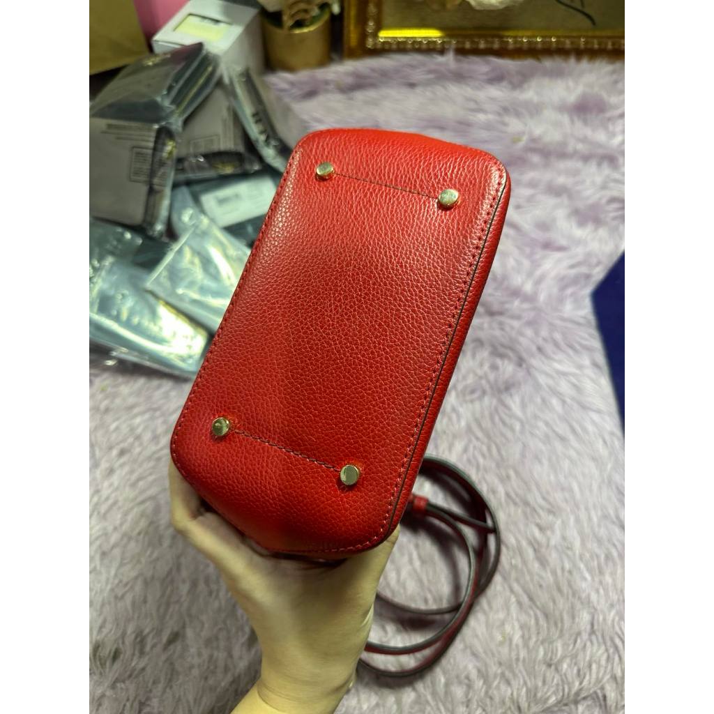 ORIG Preloved KS Eva Small Bucket Red Bag