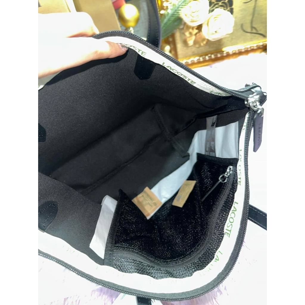 ORIG & IMPORTED LCT Concept Small Strap Tote Black Crossbody Bag