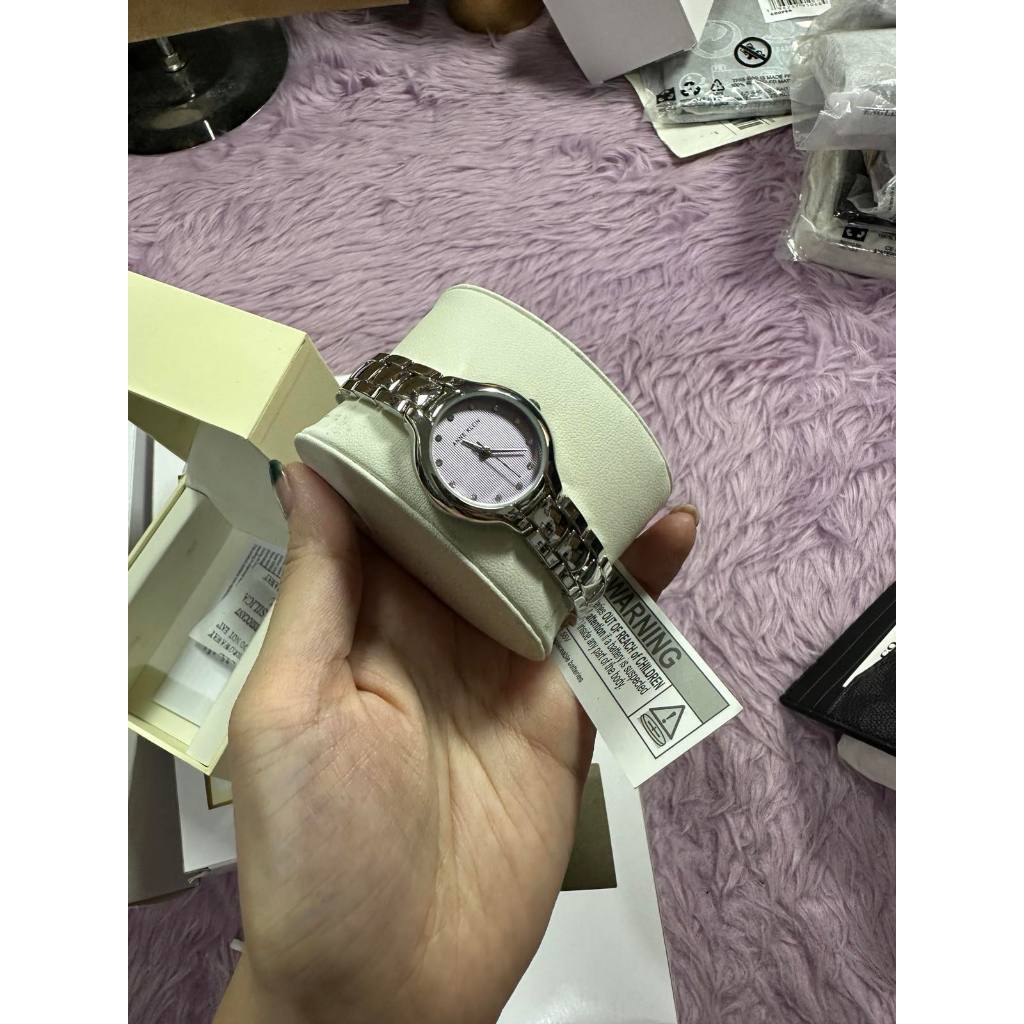 ORIG & IMPORTED AK Klein Silver Watch AK/5293LVSV