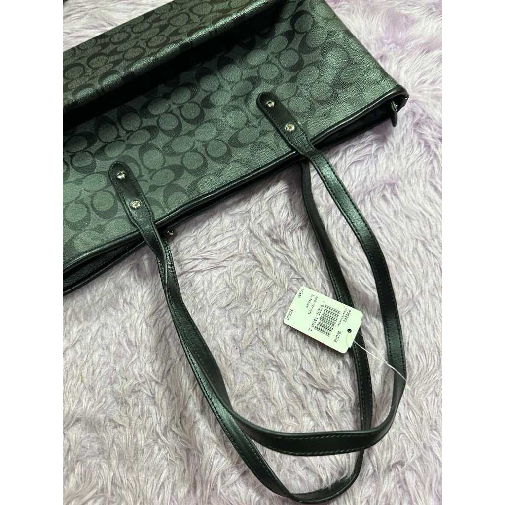 ORIG & IMPORTED CCH City Zip Tote In Signature Canvas Black Bag