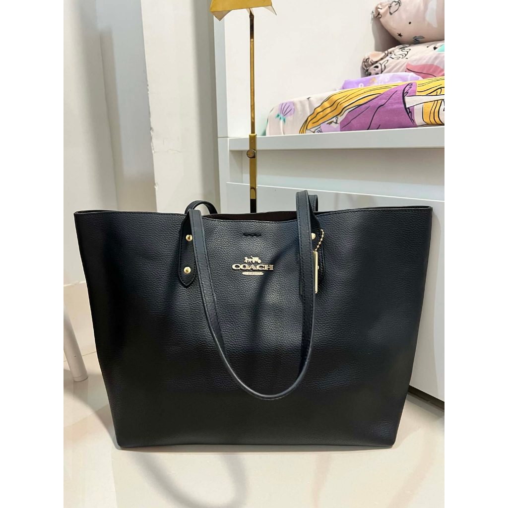 ORIG Preloved CCH  Town Tote Black Large Bag