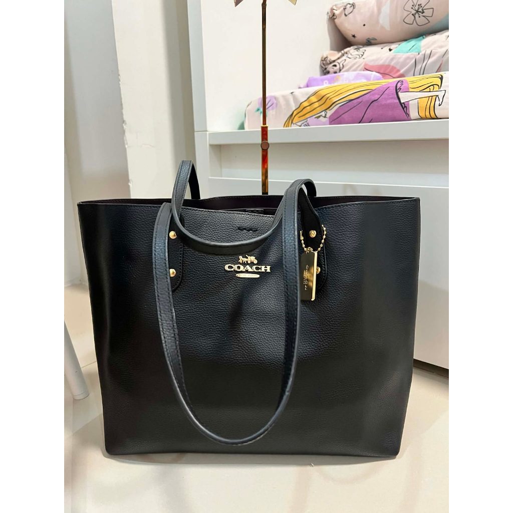 ORIG Preloved CCH  Town Tote Black Large Bag