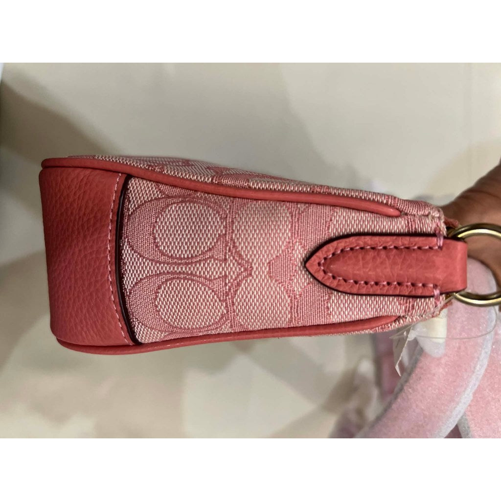 ORIG & IMPORTED CCH Lonnie Baguette Shoulder Bag in Signature Taffy Pink
