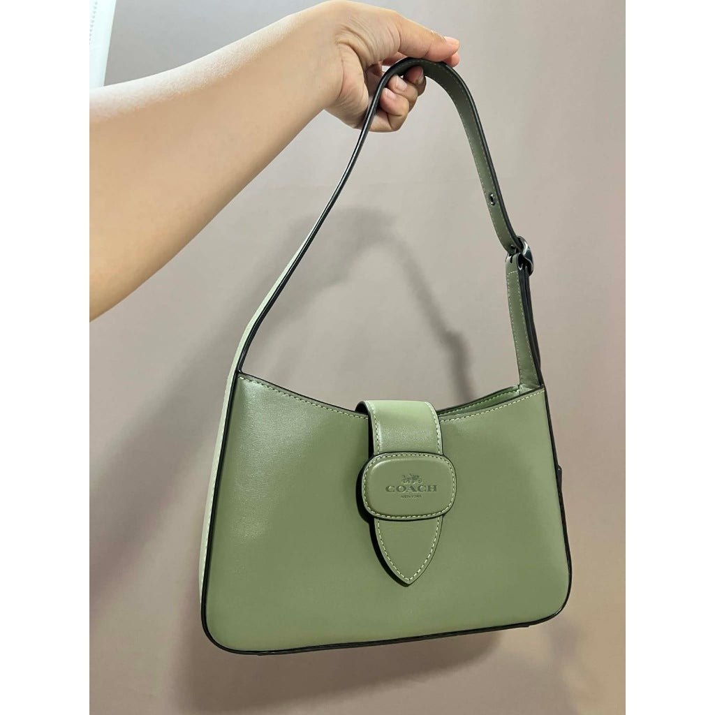 ORIG Preloved CCH Eliza Shoulder Green Bag
