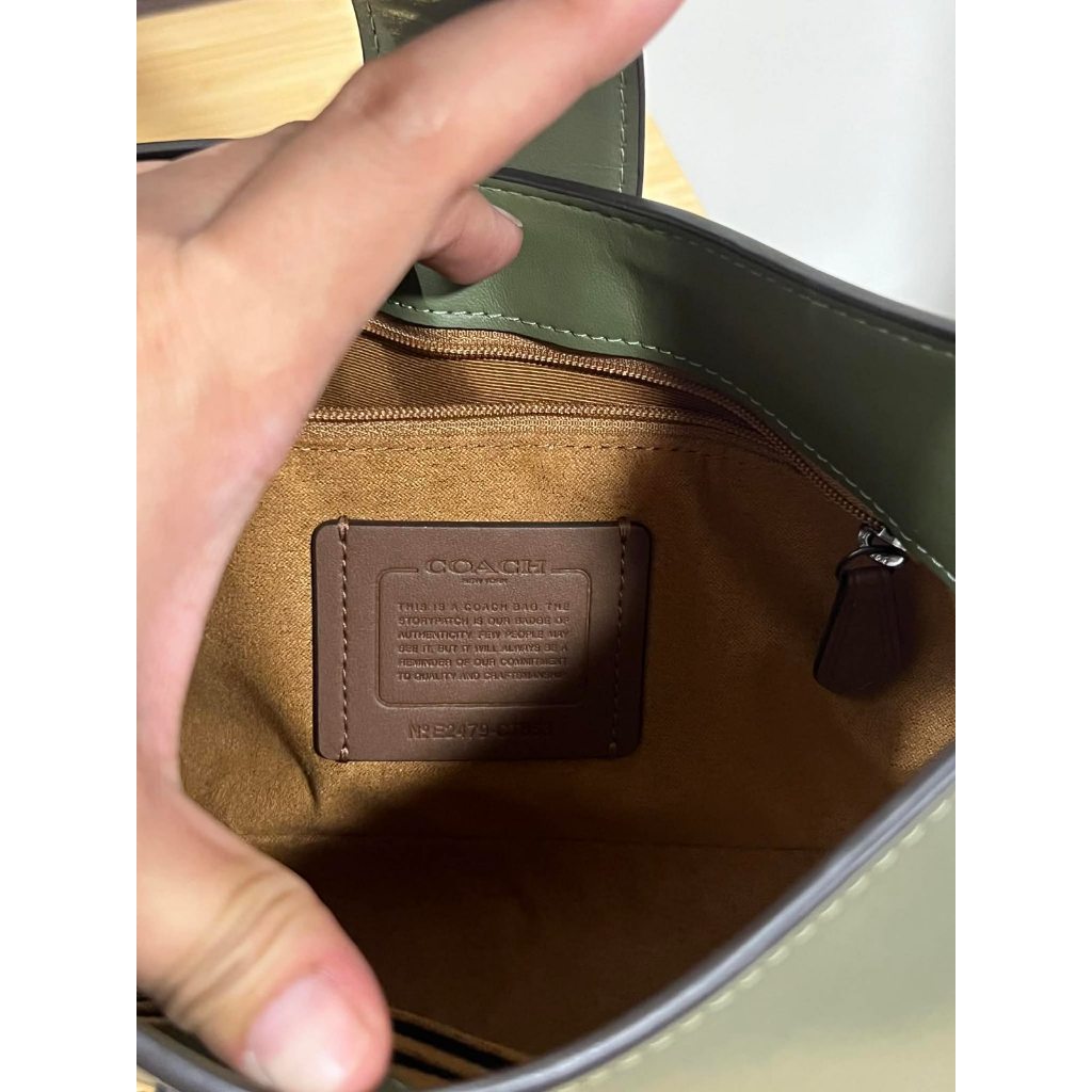ORIG Preloved CCH Eliza Shoulder Green Bag