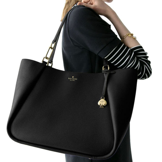 ORIG & IMPORTED KS Kayla Large Tote Black Bag