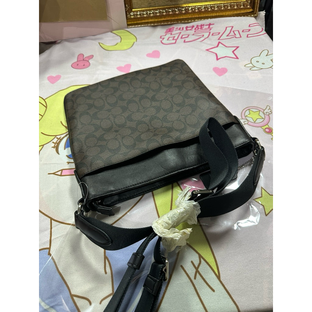 ORIG & IMPORTED CCH F54781 Charles Crossbody Slim Flat Men's Brown Bag