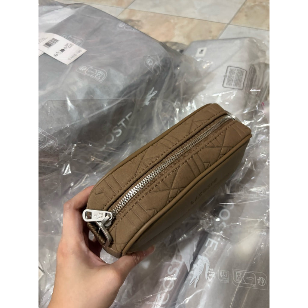 ORIG & IMPORTED Lacoste Small The Blend Reporter Mini Men Bag Brown