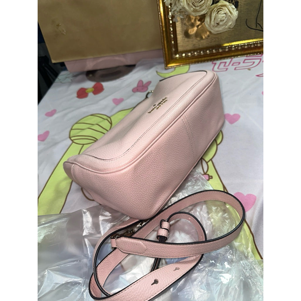 ORIG Preloved KS Smoosh Medium Satchel Pink Bag