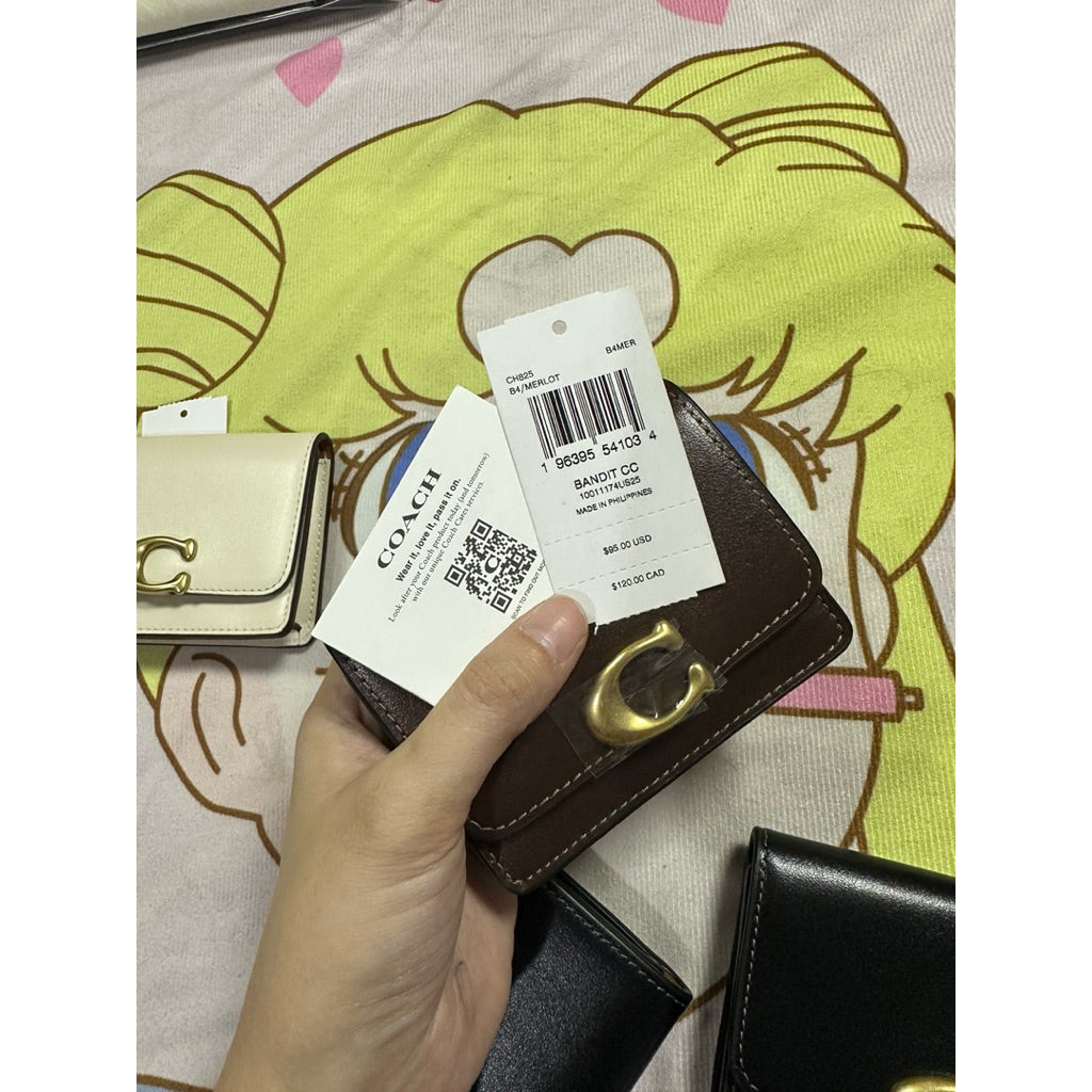 ORIG CCH Retail Bandit Card Case Small Flap Wallet