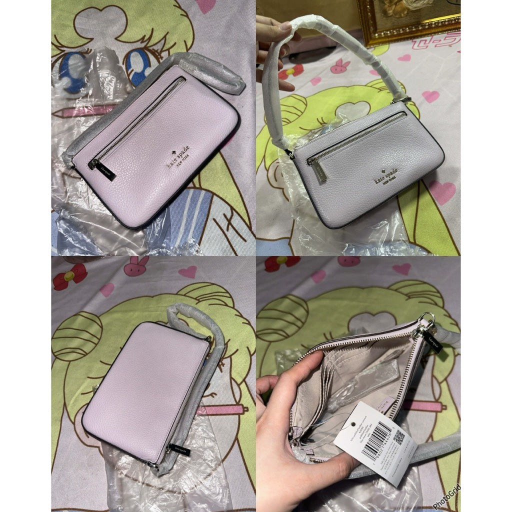 SALE! ❤️ KS Leila Pebbled Nolita Leather Kilikili Bag Convertible Wristlet