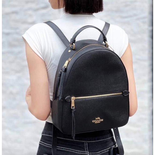 ORIG Preloved RARE CCH Jordyn Backpack Black/Brown Bag In Signature Canvas
