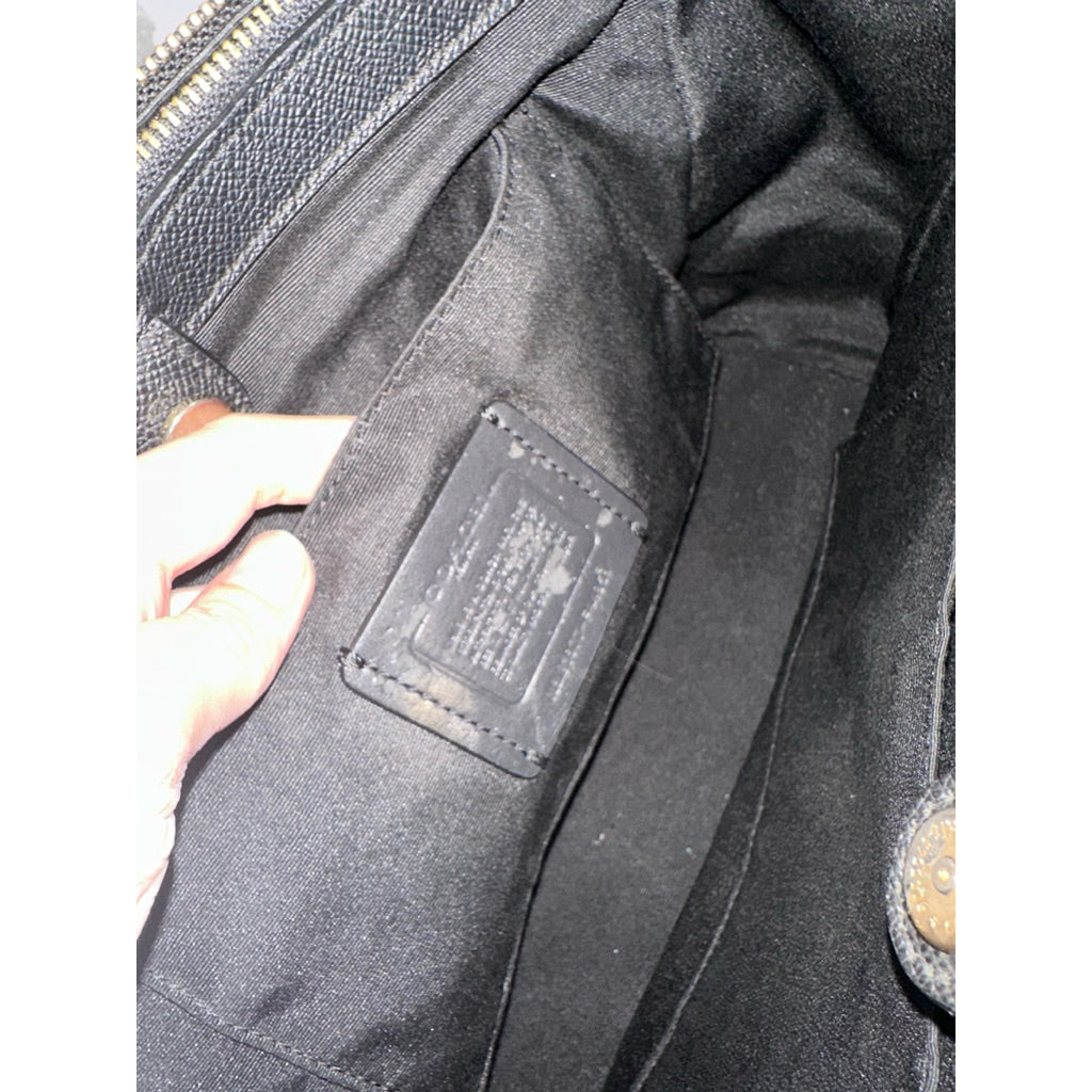 ORIG Preloved CCH Small Surrey Carryall Black Satchel Bag