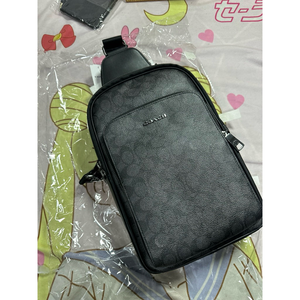 ORIG & IMPORTED CCH Ethan Pack In Signature Canvas CHARCOAL