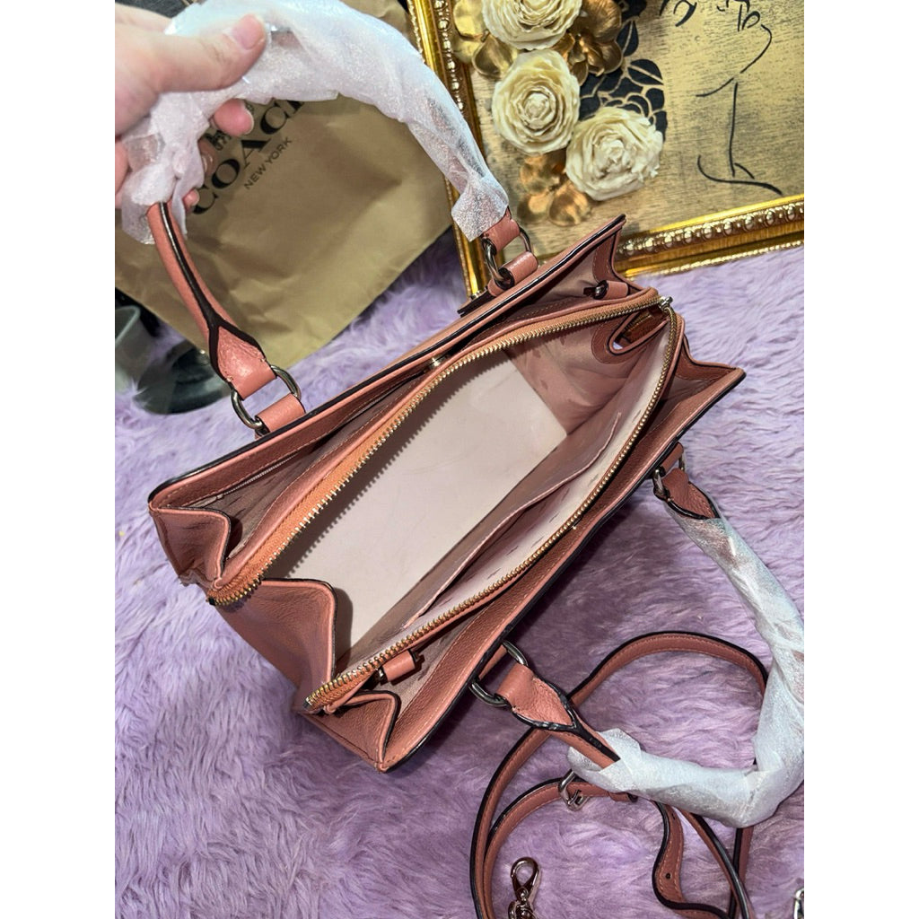 ORIG Preloved KS Mulberry Street Lise Satchel Brownish Pink Bag
