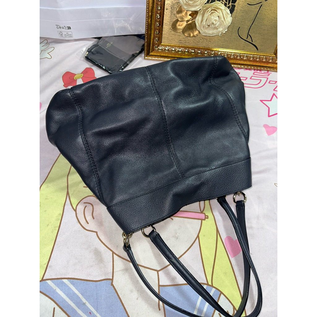ORIG Preloved CCH Lexy Large Navy Blue Shoulder Bag