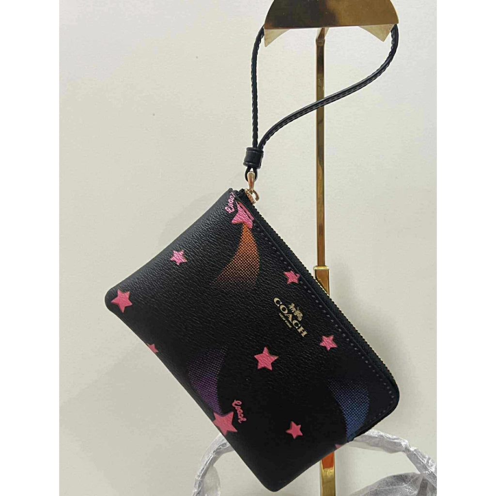 ORIG & IMPORTED CCH Corner Zip Small Wristlet Card Purse Wallet