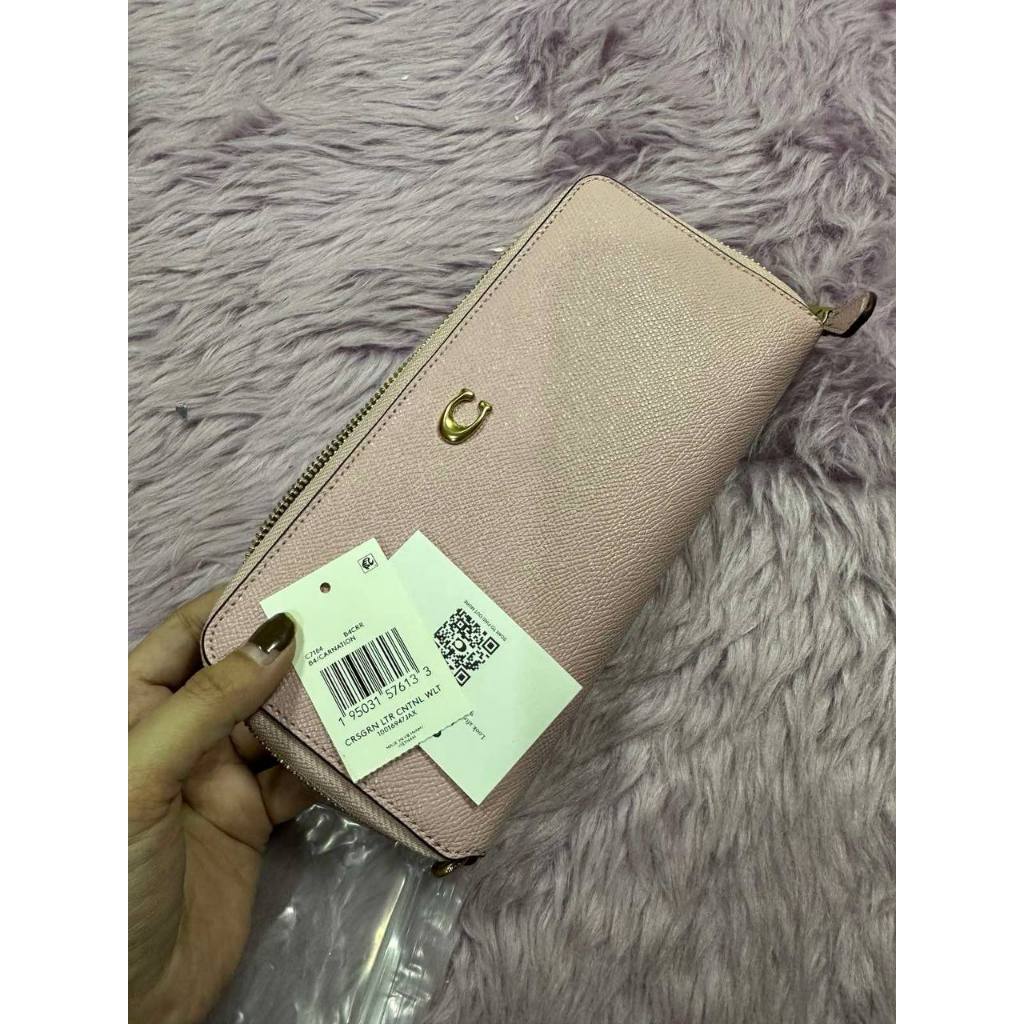 ORIG & IMPORTED CCH Continental Long Pink Wallet Wristlet